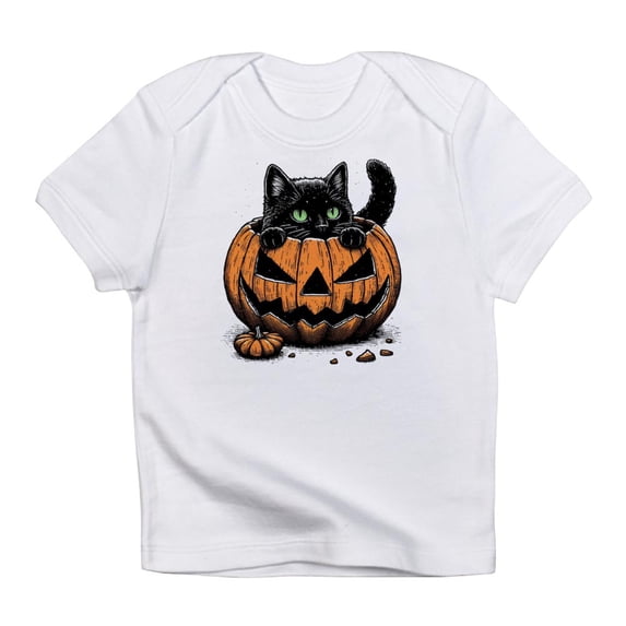 CafePress - Pumpkin Cat Infant T Shirt - Infant T-Shirt