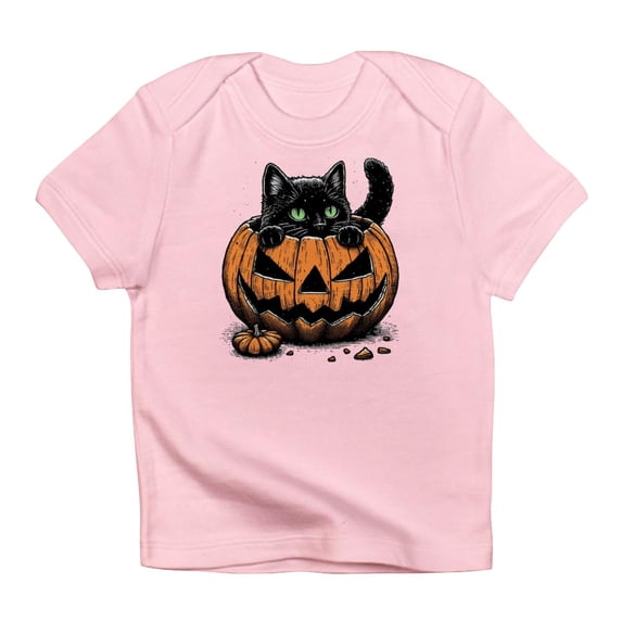 CafePress - Pumpkin Cat Infant T Shirt - Infant T-Shirt