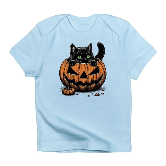 CafePress - Pumpkin Cat Infant T Shirt - Infant T-Shirt
