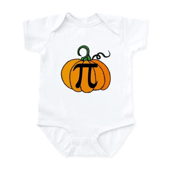 CafePress - Pumpkin Pi Infant Bodysuit - Baby Light Bodysuit, Size Newborn - 24 Months