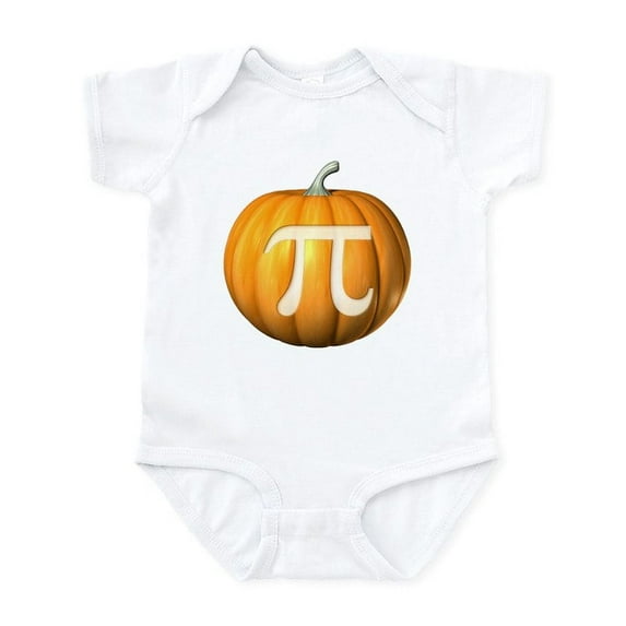 CafePress - Pumpkin Pi Infant Bodysuit - Baby Light Bodysuit, Size Newborn - 24 Months