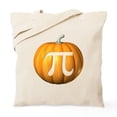 thumbnail image 1 of CafePress - Pumpkin Pi Tote Bag - Unisex Canvas Tote Bag, Beige, 1-Piece, 1 of 6