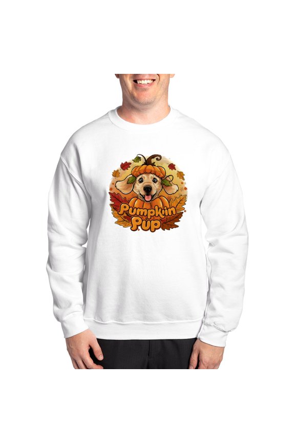 - Pumpkin Pup - Crew Neck Sweatshirt