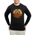 thumbnail image 1 of CafePress - Pumpkin Pup Men's Long Sleeve T Shirt - Long Sleeve Dark T-Shirt, 1 of 4