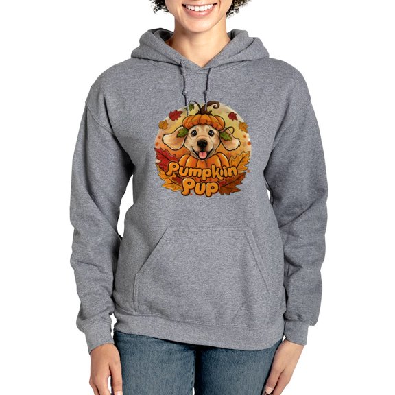 CafePress - Pumpkin Pup - Pullover Hoodie, Classic & Comfortable Hooded Sweatshirt