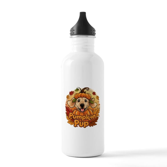 CafePress - Pumpkin Pup - Stainless Steel Water Bottle, Sports Bottle, 1.0L