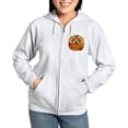 thumbnail image 1 of CafePress - Pumpkin Pup Women's Zip Up Hoodie - Women's Zip Hoodie, 1 of 4
