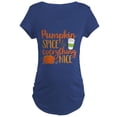 thumbnail image 1 of CafePress - Pumpkin Spice And Everythin Maternity Dark T Shirt - Maternity Dark T-Shirt, 1 of 3