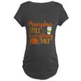 thumbnail image 1 of CafePress - Pumpkin Spice And Everythin Maternity Dark T Shirt - Maternity Dark T-Shirt, 1 of 3