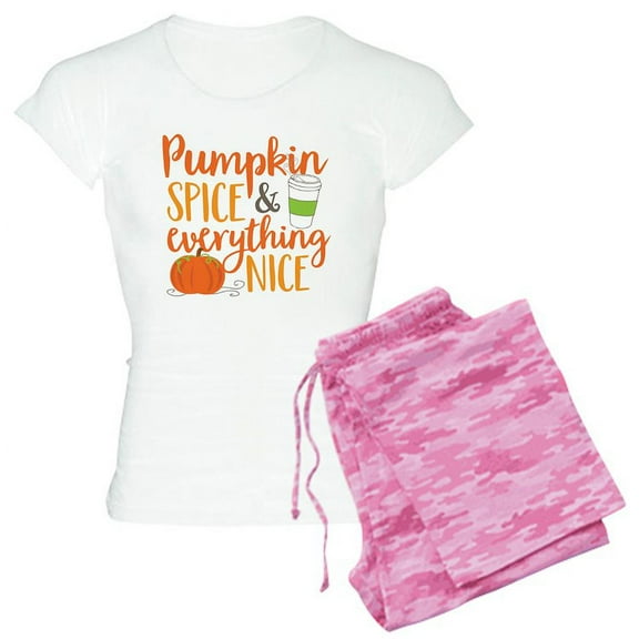 CafePress - Pumpkin Spice And Everythin - Women's Light Pajamas