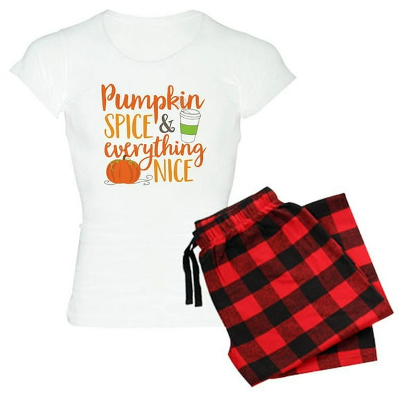 CafePress - Pumpkin Spice And Everythin - Women's Light Pajamas