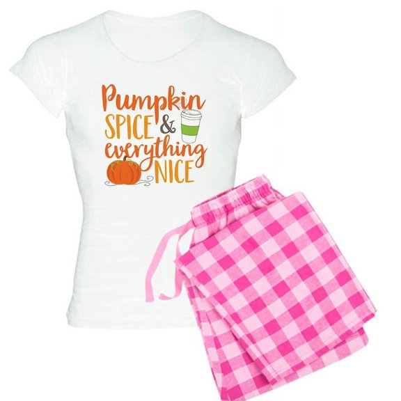 CafePress - Pumpkin Spice And Everythin - Women's Light Pajamas