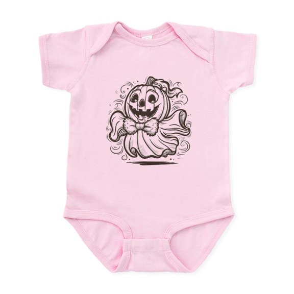 CafePress - Pumpkin T Shirt - Baby Light Bodysuit, Size Newborn - 24 Months