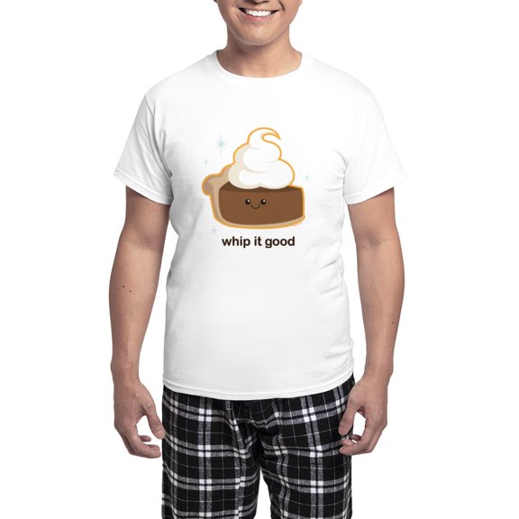 CafePress - Pumpkinpie Men's Light Pajamas - Men's Light Loose Fit Cotton Pajama Set