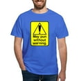 thumbnail image 1 of CafePress - Pun Warning Dark T Shirt - Men's Classic Graphic Cotton T-Shirt, 1 of 4