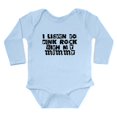 thumbnail image 1 of CafePress - Punk Rock With My Mommy Body Suit - Long Sleeve Cotton Baby Bodysuit, 1 of 4