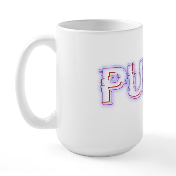 CafePress - Punt - 15 oz Ceramic Large White Novelty Mug