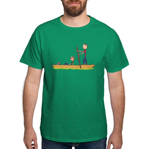 CafePress - Punting T Shirt - Men's Classic Graphic Cotton T-Shirt
