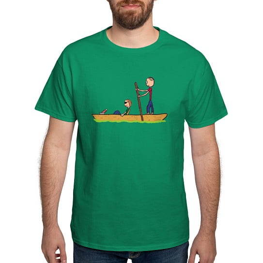 CafePress - Punting T Shirt - Men's Classic Cotton T-Shirts