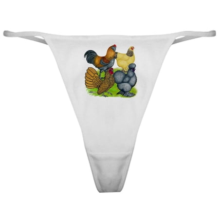CafePress - Purebred Bantam Quartet Classic Thong - Women's Novelty Thong Panties Underwear