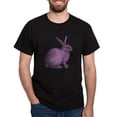 thumbnail image 1 of CafePress - Purple Bunny Rabbit Dark T Shirt - Men's Classic Graphic Cotton T-Shirt, 1 of 4