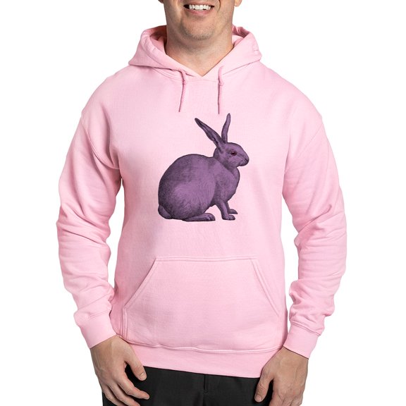 CafePress - Purple Bunny Rabbit Hooded Sweatshirt - Pullover Hoodie, Hooded Sweatshirt