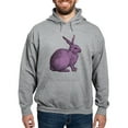 thumbnail image 1 of CafePress - Purple Bunny Rabbit Hooded Sweatshirt - Pullover Hoodie, Hooded Sweatshirt, 1 of 3