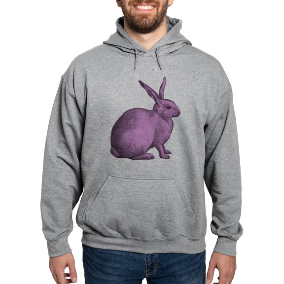 CafePress - Purple Bunny Rabbit Hooded Sweatshirt - Pullover Hoodie, Hooded Sweatshirt