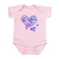 thumbnail image 1 of CafePress - Purple Camo Hearts Infant Bodysuit - Baby Light Bodysuit, Size Newborn - 24 Months, 1 of 4