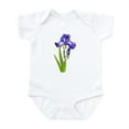 thumbnail image 1 of CafePress - Purple Iris Infant Bodysuit - Baby Light Bodysuit, Size Newborn - 24 Months, 1 of 4