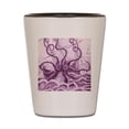 thumbnail image 1 of CafePress - Purple Kraken - White/Black Shot Glass, Unique and Funny Shot Glass, 1 of 2
