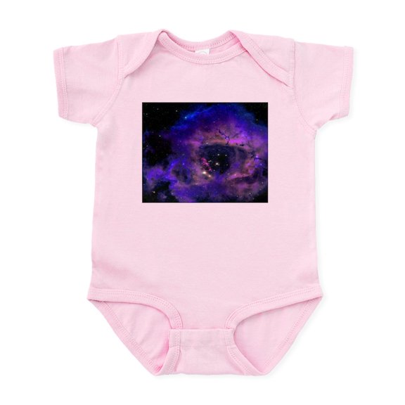 CafePress - Purple Nebula Body Suit - Baby Light Bodysuit, Size Newborn - 24 Months