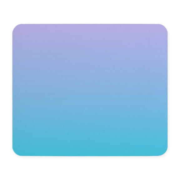 CafePress - Purple Turquoise Ombre Mousepad - Non-slip Rubber Mousepad, Gaming Mouse Pad