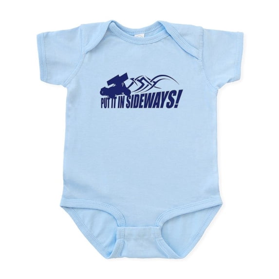 CafePress - Put It In Sideways! Infant Bodysuit - Baby Light Bodysuit, Size Newborn - 24 Months