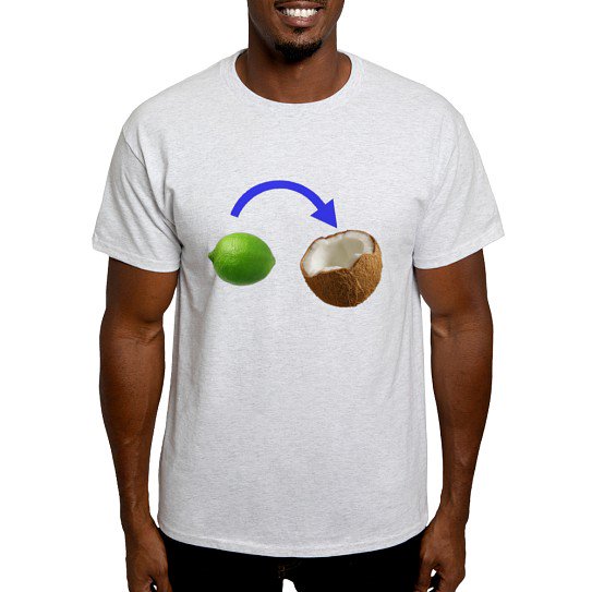 CafePress - Put The Lime In The Coconut T Shirt - Men's Classic Cotton T-Shirts