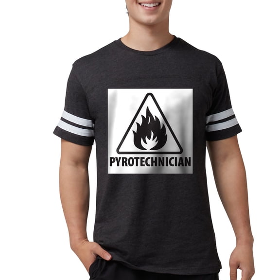 CafePress - Pyrotechnician T Shirt - Mens Football Shirt