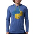 thumbnail image 1 of CafePress - Python Long Sleeve T Shirt - Mens Hooded Shirt, 1 of 1