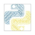 thumbnail image 1 of CafePress - Python Programmer & Developer - Square Sticker 3" x 3", 1 of 1