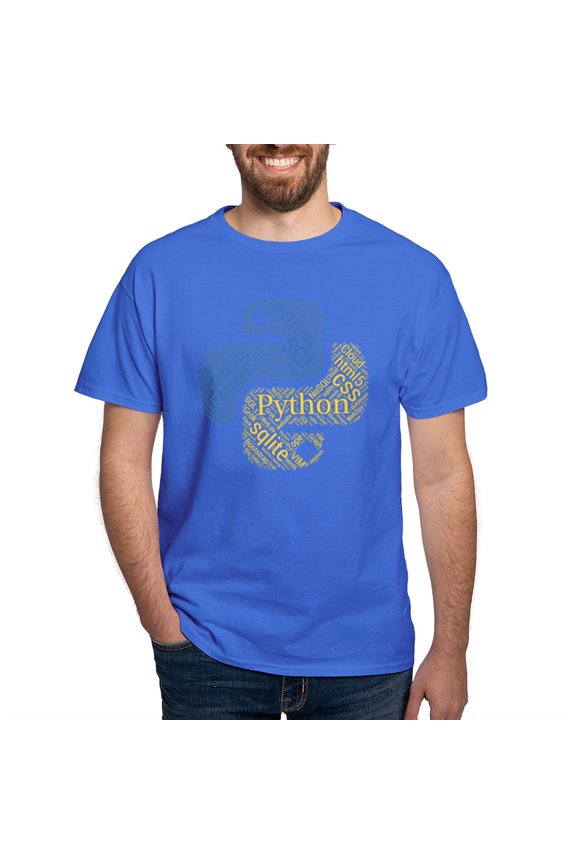 - Python Programmer & Developer T Shirt - Men's Classic Graphic Cotton T-Shirt