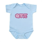CafePress - Q T Pi (Pink) Infant Bodysuit - Baby Light Bodysuit, Size Newborn - 24 Months