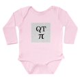 thumbnail image 1 of CafePress - QT Pi Body Suit - Long Sleeve Cotton Baby Bodysuit, 1 of 4