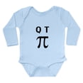 thumbnail image 1 of CafePress - QT Pi Cutie Pie Body Suit - Long Sleeve Cotton Baby Bodysuit, 1 of 4
