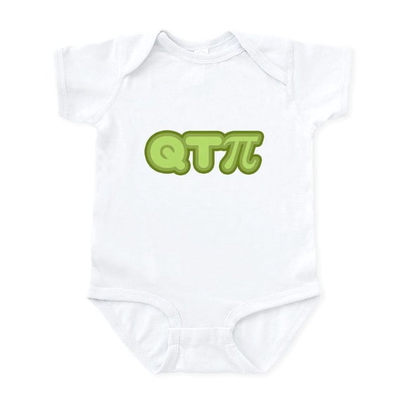CafePress - Qtpi (Green) Infant Bodysuit - Baby Light Bodysuit, Size Newborn - 24 Months