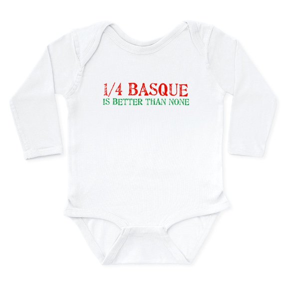 CafePress - Quarter Basque Body Suit - Long Sleeve Cotton Baby Bodysuit