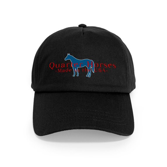 CafePress - Quarter Horse Cap - Adjustable 100% Brushed Unisex Casual Cotton Baseball Cap, Beige, 1