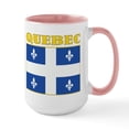 thumbnail image 1 of CafePress - Quebec Flag Large Mug - 15 oz Ceramic Large White Novelty Mug, 1 of 4