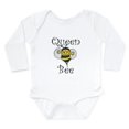 thumbnail image 1 of CafePress - Queen Bee Body Suit - Long Sleeve Cotton Baby Bodysuit, 1 of 4