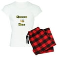 thumbnail image 1 of CafePress - Queen Bee Pajamas - Women's Short Sleeve Print T-Shirt and Pants Light Cotton Pajama Set, 1 of 7