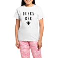 thumbnail image 1 of CafePress - Queen Bee Women's Light Pajamas - Women's Short Sleeve Print T-Shirt and Pants Light Cotton Pajama Set, 1 of 7