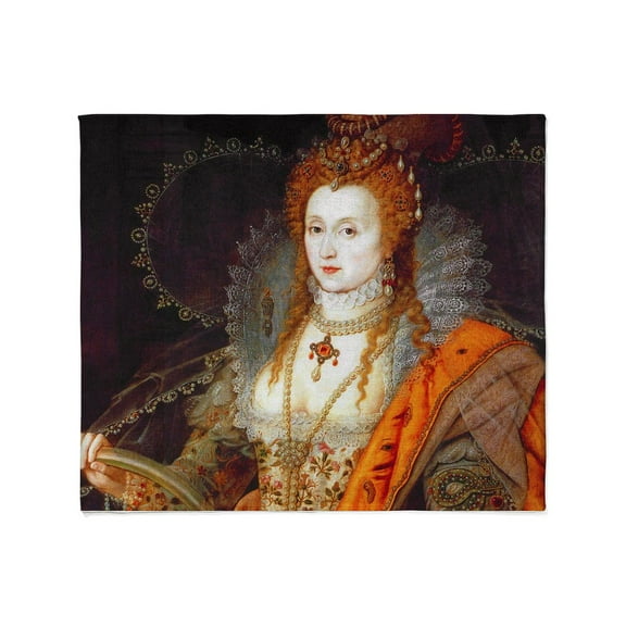CafePress - Queen Elizabeth I Throw Blanket - Soft Fleece Throw Blanket, 50"x60" for All Ages